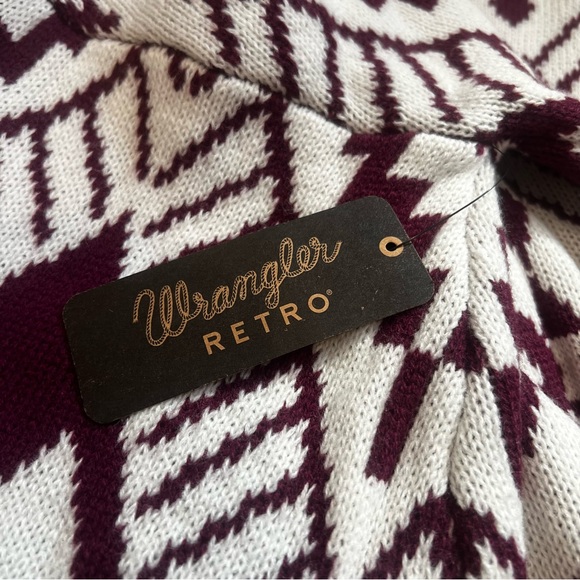 BRAND NEW Wrangler Retro Western Sweater - Picture 4 of 6